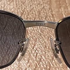 Ray Ban Gunmetal & Black w/ Grey Blue Lens Sunglass RB3478 004