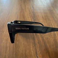 Louis Vuitton Men’s LV Escape Z1496E Black Square Sunglasses 53mm Authentic