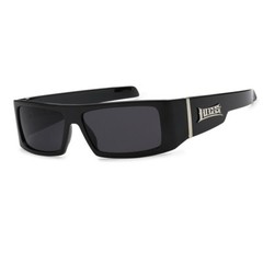 LOCS Motorcycle Biker Sport Cholo OG Style Mens Designer Sunglasses – Black LC33
