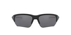 0OO9363-0264 OAKLEY MEN’S FLAK BETA RECTANGULAR POLISHED BLACK-BLACK IRIDIUM