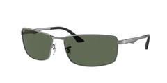 Ray-Ban RB 3498 gunmetal dark green 004/71 Sunglasses