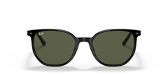 Ray-Ban Elliot Polished Black/G-15 Green 52 mm Sunglasses RB2197 901/31 52-19