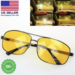 Tac Night Vision Glasses Polarized Sunglasses for Men Aviator Driving Goggles