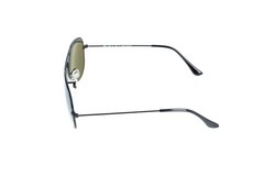Ray-ban Rb3025 002/58 Black Aviator Polarized Sunglasses 58-14-135