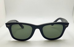 Ray-Ban RB2140 901/58 Wayfarer Sunglasses Black, Polarized, 50-22-150
