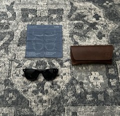 American Optical AO Saratoga Sunglasses / Polarized / Size 52mm / Black Frame