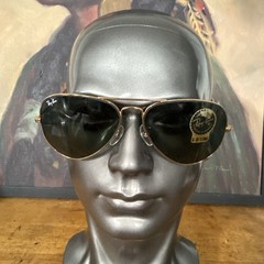 Ray-Ban Aviator RB3025 Classic G-15 Green Lens Gold Frame 58mm 58-14
