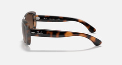 NWT Ray Ban Jackie Ohh Polarized RB4101 9775 Light Havana/Grey Brown Gradient