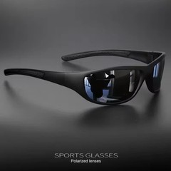 Polarized Sports Sunglasses for Men Wrap Around UV Protection Cycling Outdoor