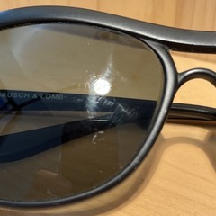 B&L Ray-Ban W1655 PS3 Predator Sunglasses Matte Black G15 UV Vintage USA