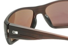 OTIS Coastin Slim Sunglasses in Matte Woodland/Polarized Mirror Green Glass 61mm