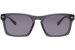 Coach CR628 HC8397U 581781 Sunglasses Men’s Dark Grey/Polarized Grey Solid 57mm