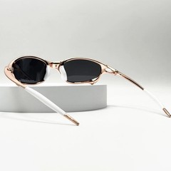 Oakley Juliet 1.0 X-Metal Rose Gold Gray Iridium Sunglasses New