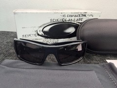 Oakley sunglasses Gascan steel grey frame Prizm Black Polarized lens OO9014-471