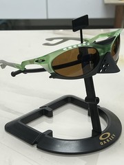 Oakley PLANTARIS Sunglasses OO9437-0363 Matte Transparent Fern W/ PRIZM Tungsten