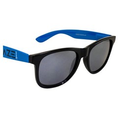 Raze Eyewear Splash Motorcycle Sunglasses Black/Navy Blue and Solid Navy Gloss