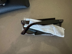 Ray-Ban ORB2140 Wayfarer Havana Bio-Acetate Frame With Green Lenses 50-22