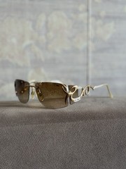 Vintage Cazal Mod.9019 Sunglasses Unisex Color-002 White/Gold