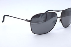Maui Jim Kami MJ 778-02D Gunmetal Aviator Sunglasses Gray Polarized Lenses