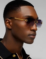 Hip Hop Shades Men Sunglasses Designer Sophisticated Modern New Style Rapper New