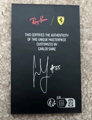 RAY-BAN RB4195M SCUDERIA FERRARI Spain LTD Sunglasses Carlos Sainz Black / Grey