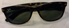 Ray-Ban RB2132 New Wayfarer Sunglasses Havana Frame green Gradient Lens 55mm UV
