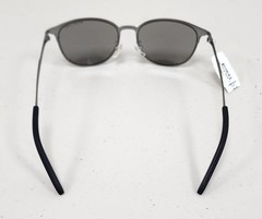 Michael Kors Men’s Caden MK1059 Printed Round Matte Gunmetal Sunglasses NWT