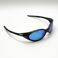 Oakley Eye Jacket Redux OO9438 Black Frame Ice Blue Lens Sunglasses