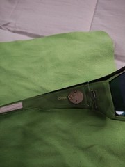 Maui and Son Ms4020 Sunglasses Men’s Clear Frame Blue Mirror Lens Made In China