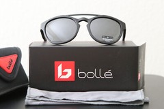 Bolle Baxton HD Oleophobic Men’s CAT 3 Polarized Sunglasses Made in Italy NEW
