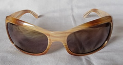 Maui Jim MJ134-22 Hibiscus Sandstone Polarized Sunglasses Made in Italy Bronze