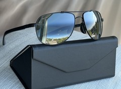 Maui Jim Guardrails MJ 327 02 Gunmetal Frame + Grey Polarized Lens Sunglasses