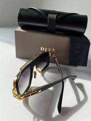 Authentic DITA LXN-EVO DTS403-A-01 Sunglasses in Matte Black and Gold with Gray