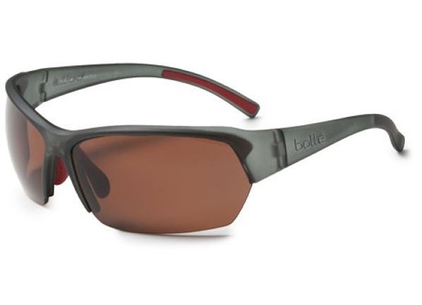 Bolle Motive 11597 Polarized Satin Crystal Gray Sport Sunglasses Thermo Grip NEW