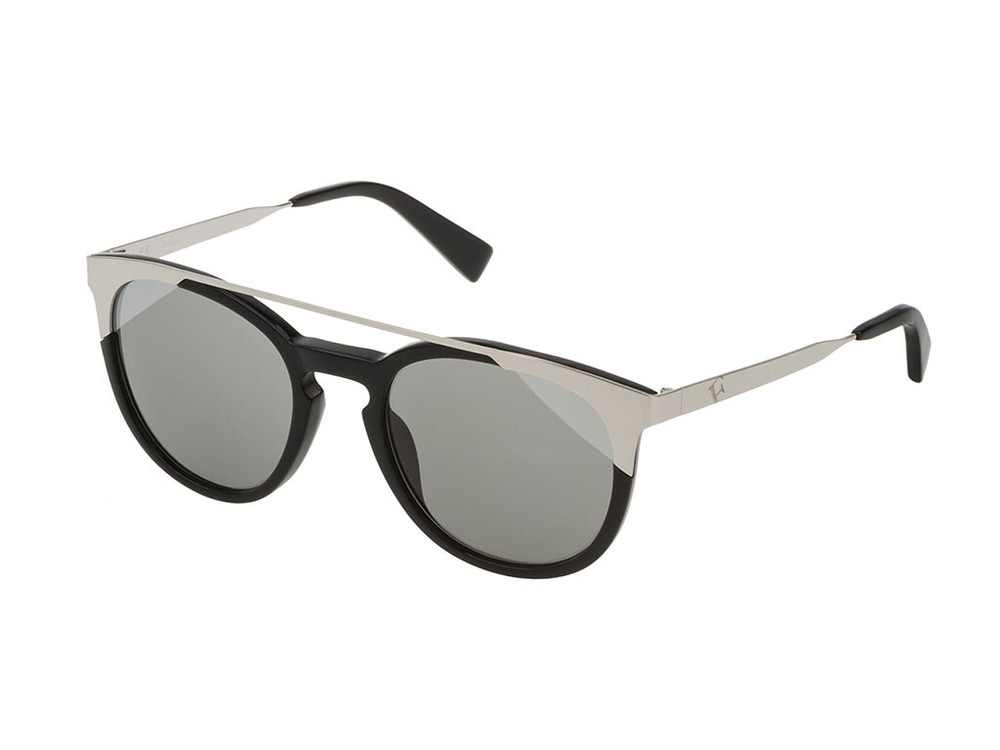 Sunglasses Furla SFU244 Smoke Mirrored Clip Headphone 700X