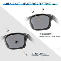 hdhut Anti-Scratch Polarized Replacement Lenses for-Oakley Radar EV Path 9208