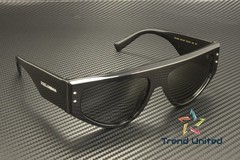 DOLCE N GABBANA DG4461 501 87 Black Dark Grey 57 mm Men’s Sunglasses