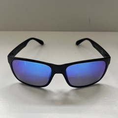 Maui Jim Red Sands B432-2M Sunglasses Black Frame/Blue Hawaii Polarized Lenses