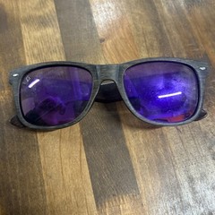 Gnarcissist Sunglasses Classic Style Plastic Frames Wood Grain Style