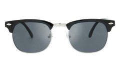 Retro Vintage Polarized Sunglasses Mens UV400 Half Metal Frame ClubSunglassesUSA