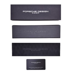 Porsche Design P8478-D Sunglasses Black/Brown/Olive/Silver 69mm W/Extra Lenses