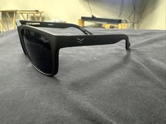 Men’s Wyatt Polarized Sunglasses – Black Square Sunglasses #555