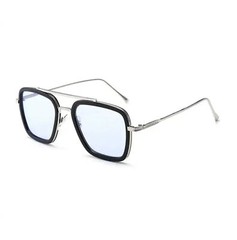High Quality Iron Man Tony Stark Fishing Sunglasses Square Outdoor Sport Fishin