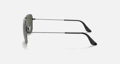 Ray-Ban Caravan Polished Gunmetal / G-15 Green 55 mm Sunglasses RB3136 004 55-15