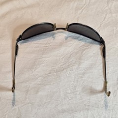 Maui Jim Mariner MJ 157 2M Matte Black Metal Frame, Made In ITALY, NEEDS REFURB