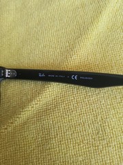 Ray-Ban Rb 4184 601/9A 54□17 145 3P Sunglasses Frames Italy