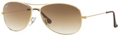 Ray-Ban RB3362 001/51 Arista Sunglasses – Arista / Crystal Brown Gradient –
