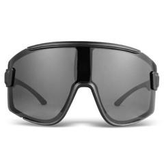 Sport Men Baseball Running Ski Sunglasses Retro Reflective Big Large Single Lens