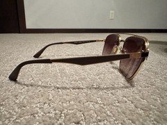 Ray-Ban RB3570 9008/13 58mm Gold Brown Gradient Navigator Sunglasses. !TRADES!