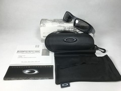 Oakley Gascan OO9014-28 Polarized Sunglasses Matte Black Mercury Grey Lens